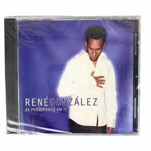 René González El Poder Está En Ti CD Spanish Christian Music Puerto Rico Sealed